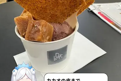 文化観察ログ｜フランス展2026で味わったロディックのカカオソルベとカカオハスクを使った菓子